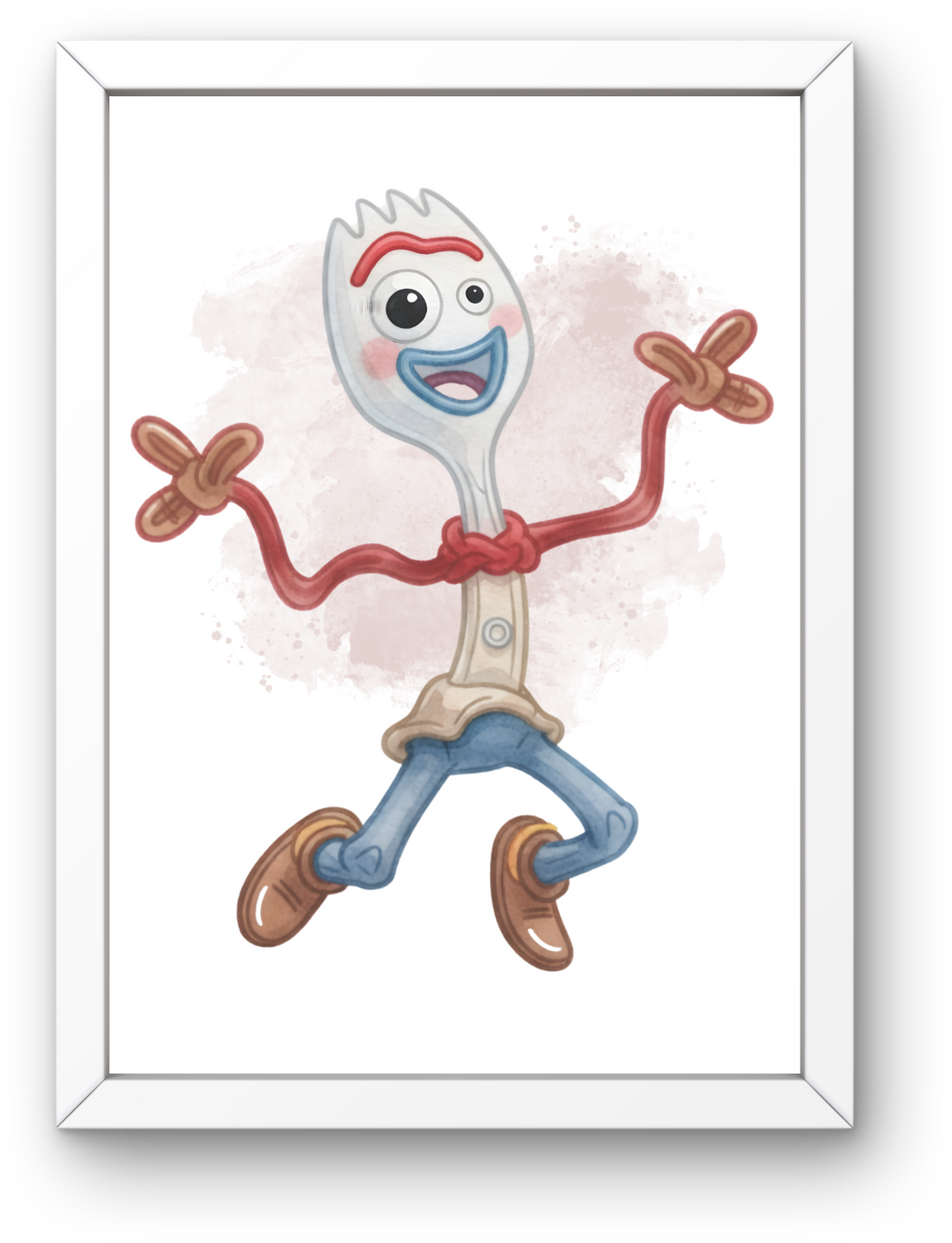 Forky A4 Print