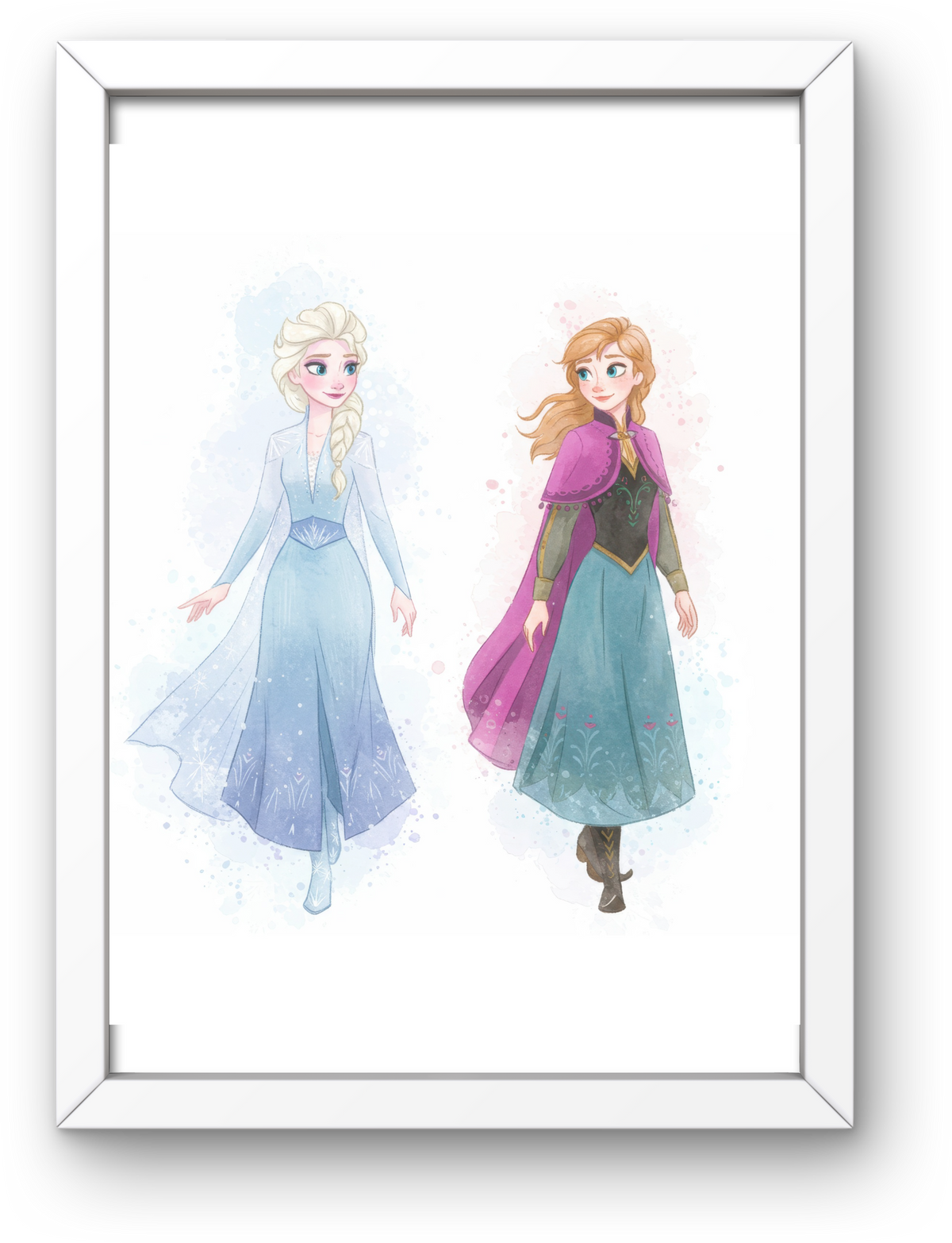 Elsa & Anna A4 Print