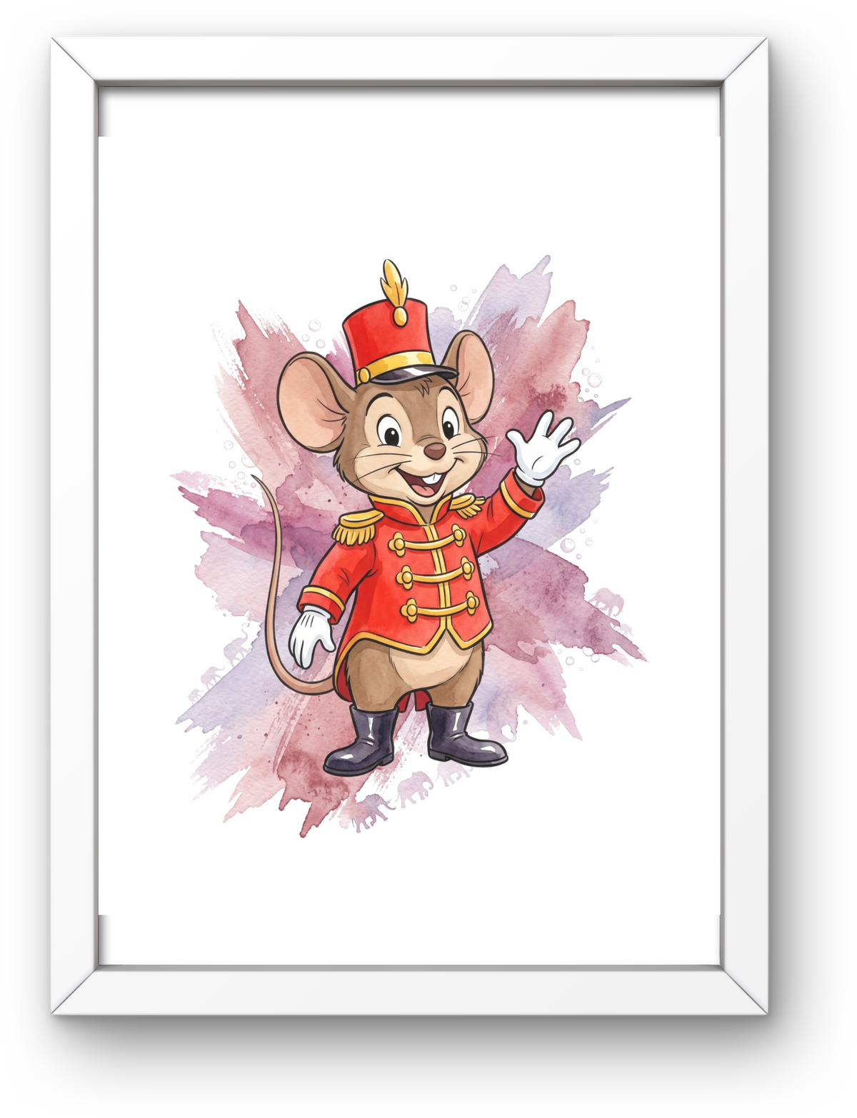 Timothy Q Mouse A4 Print
