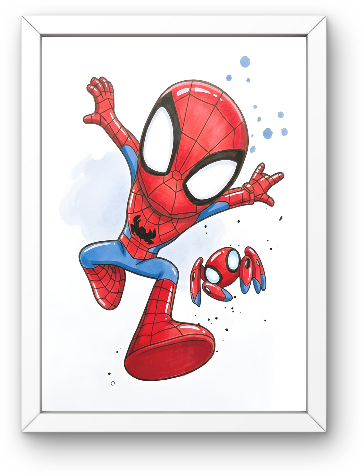 Spiderman A4 Print