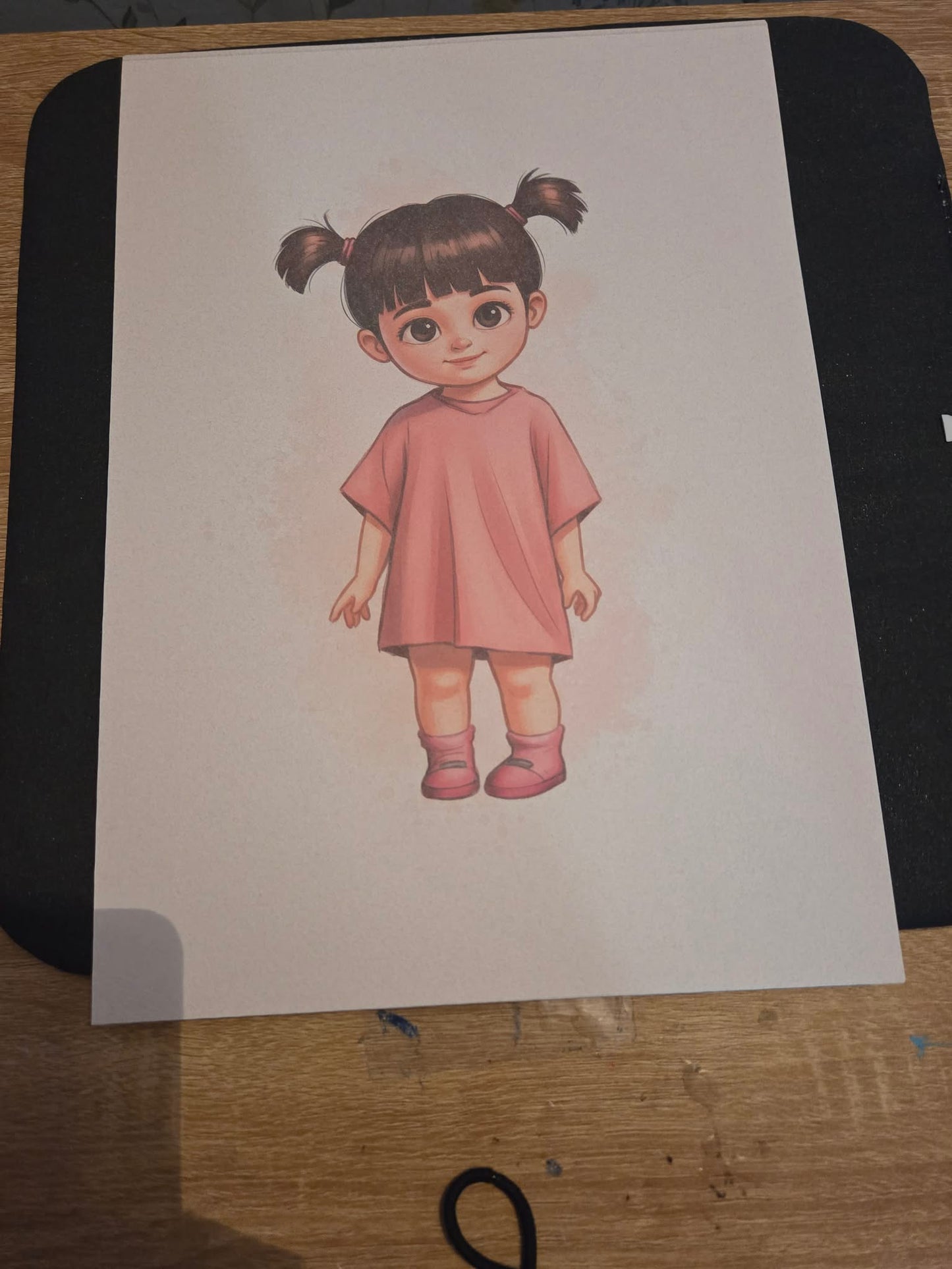 Boo Inspired A4 Print