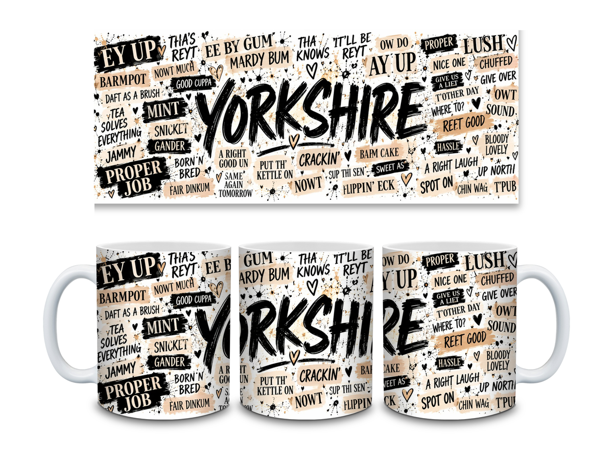 🖤 Yorkshire Sayings Mug 🤍