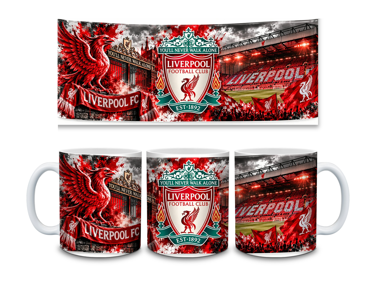 ā½ Liverpool FC Football Mug ā You'll Never Walk Alone ā¤ļø