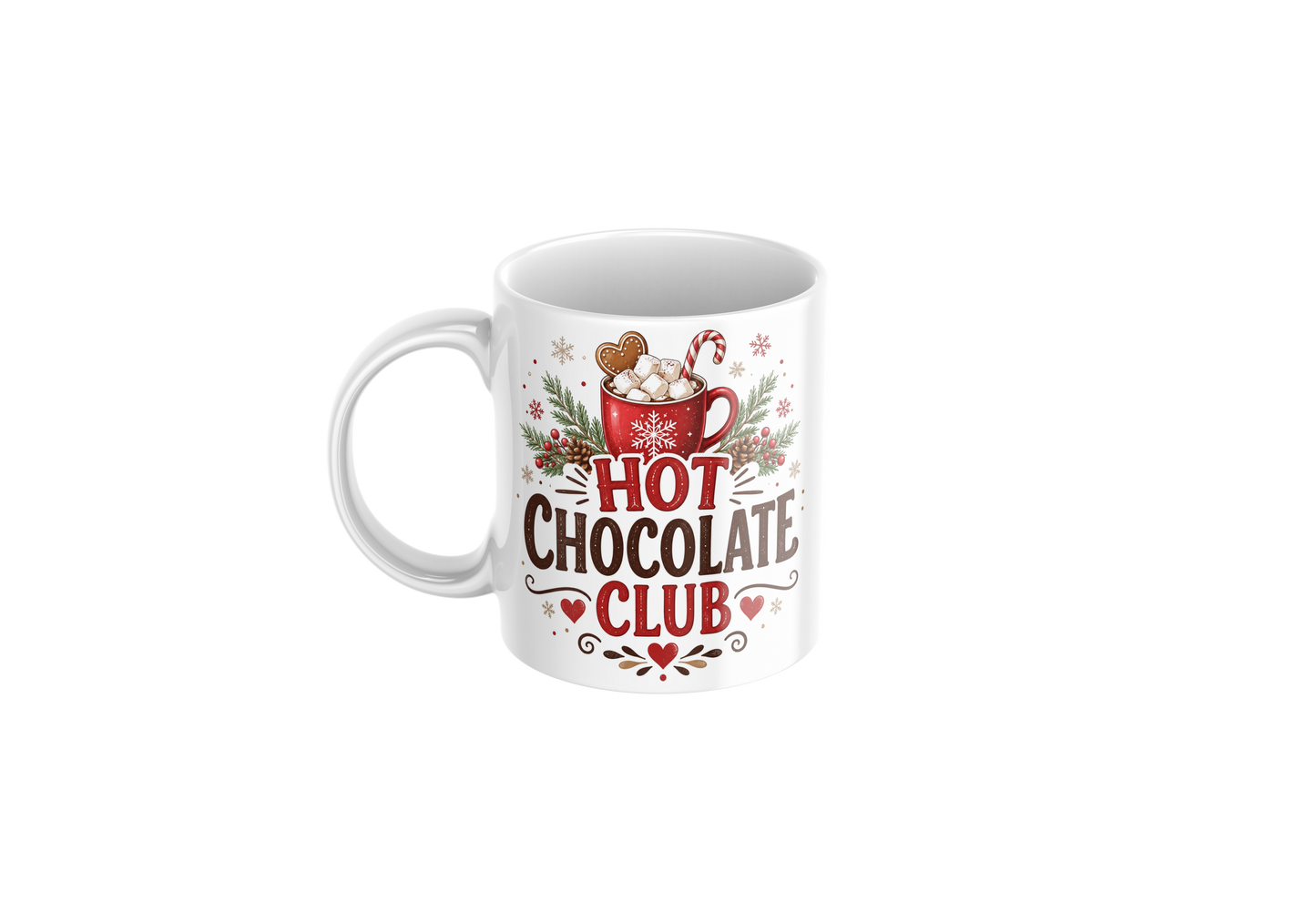 Hot Chocolate Club Christmas Mug