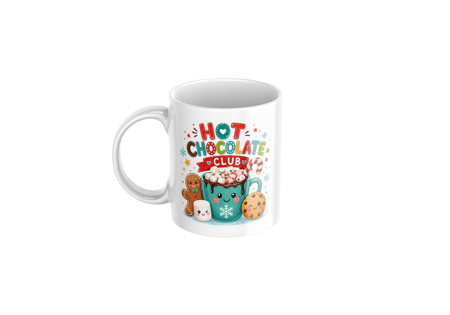 Hot Chocolate Club Christmas Mug