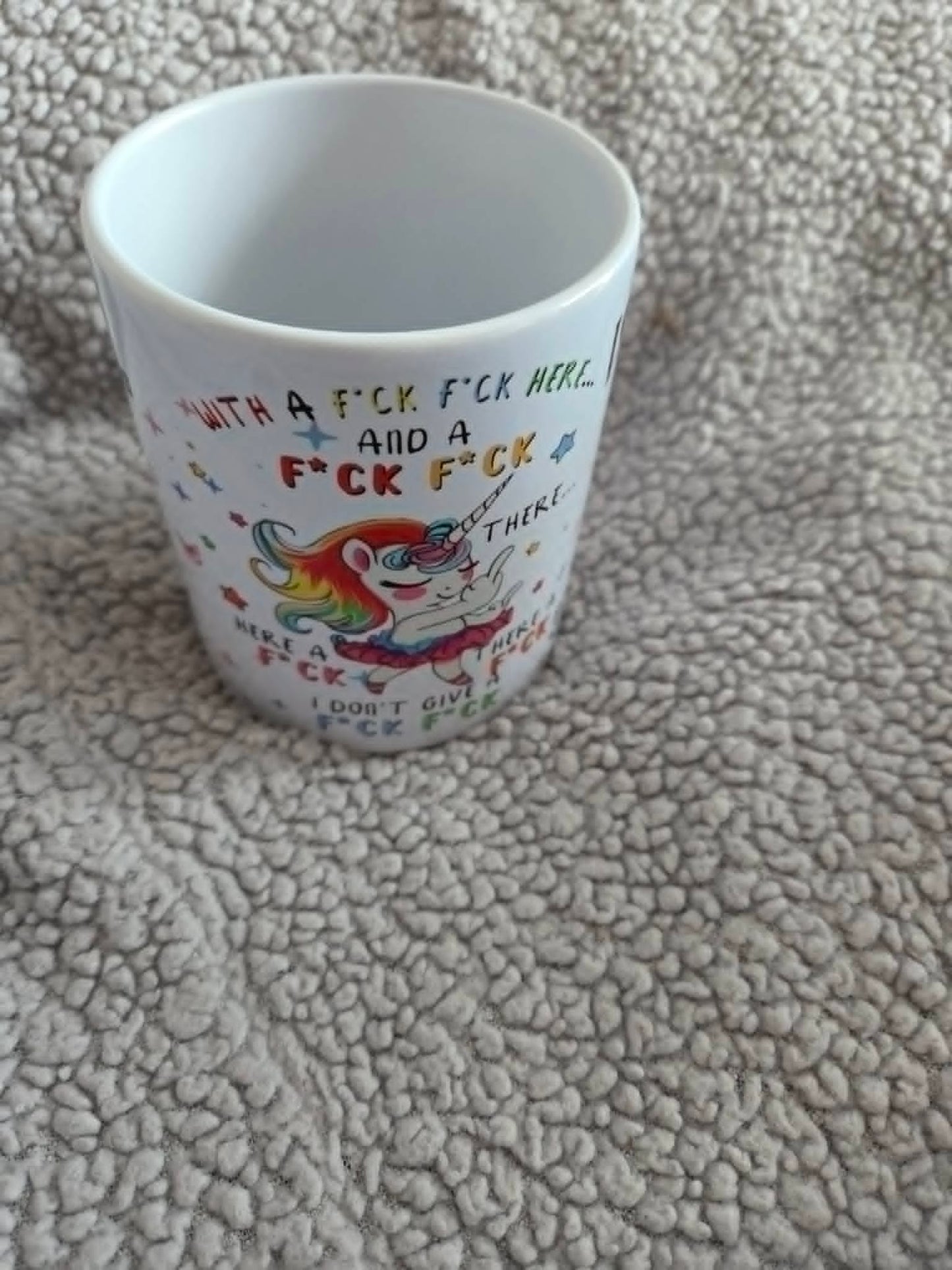 Sparkly Swear Mug