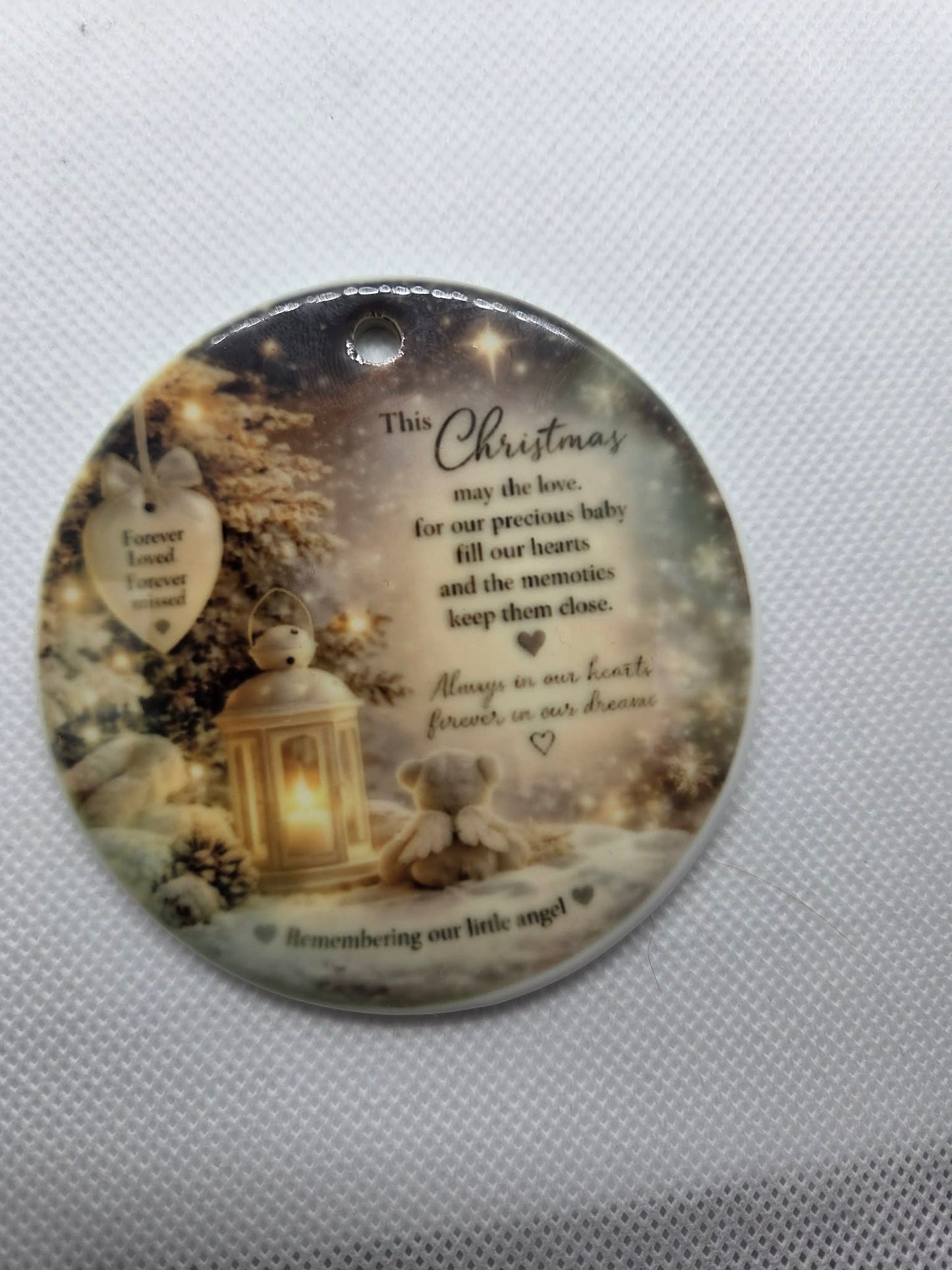 Remembering Our Little Angel Keepsake