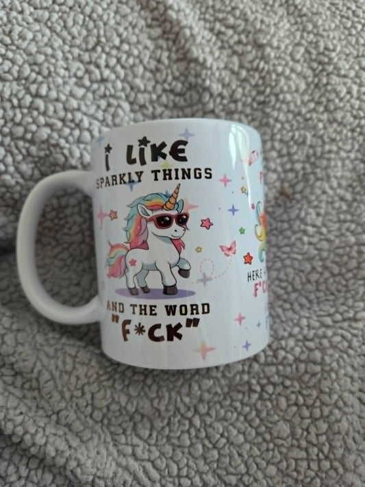 Sparkly Swear Mug