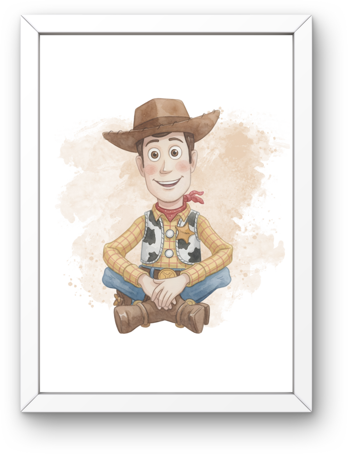 Woody A4 Print