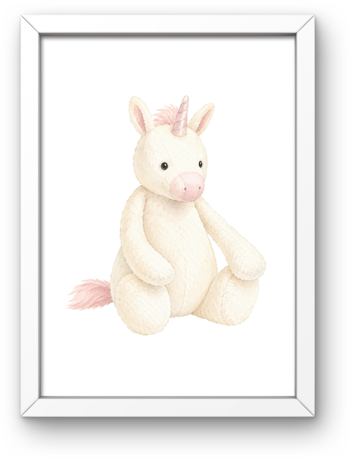 Cute Unicorn A4 Print