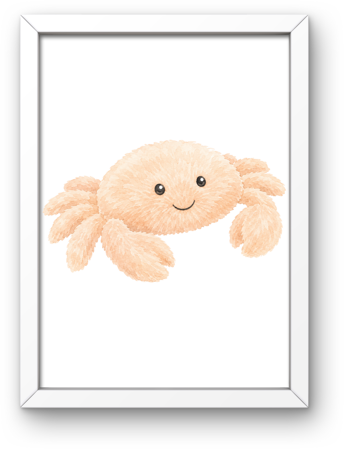 Cute Crab A4 Print