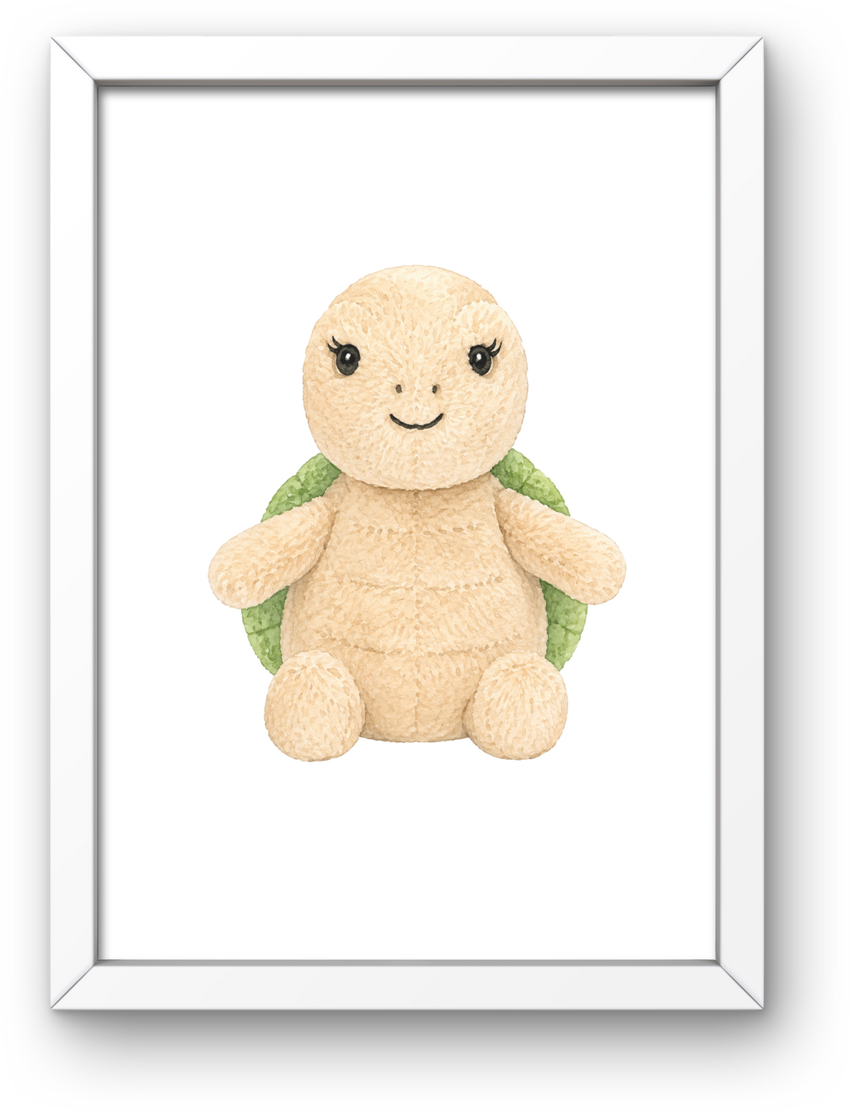 Happy Tortoise A4 Print