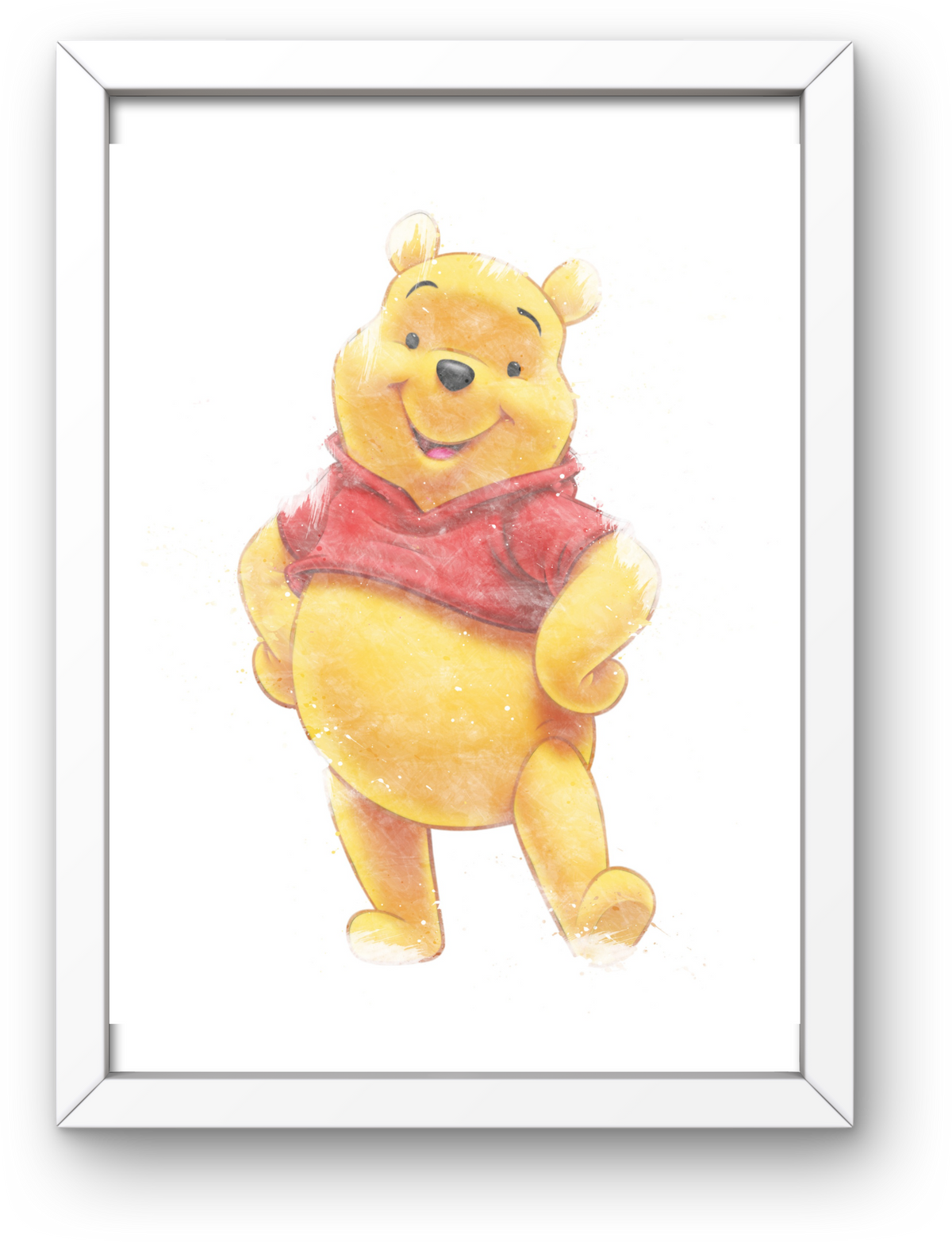 Pooh Bear A4 Print
