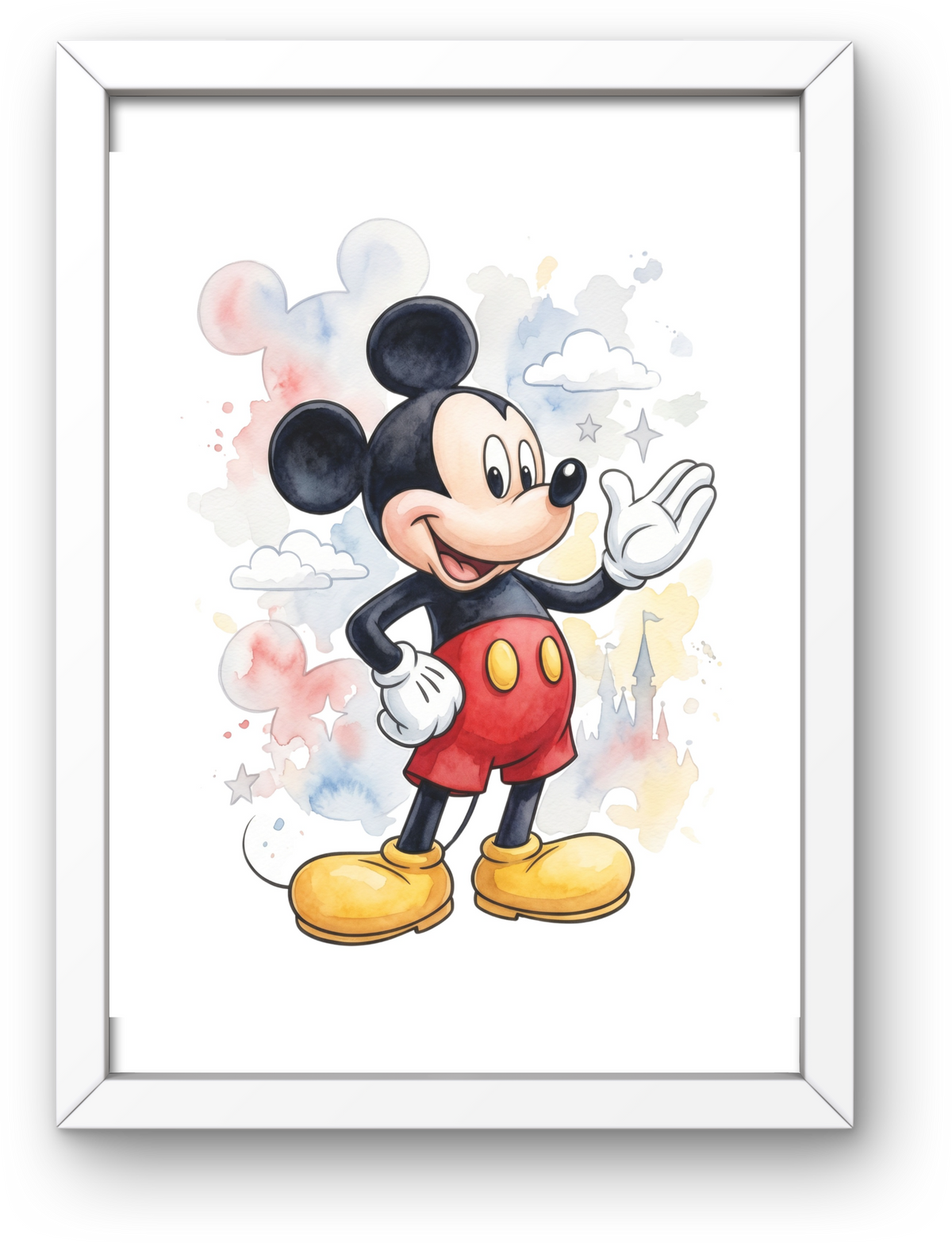 Mickey Mouse A4 Print