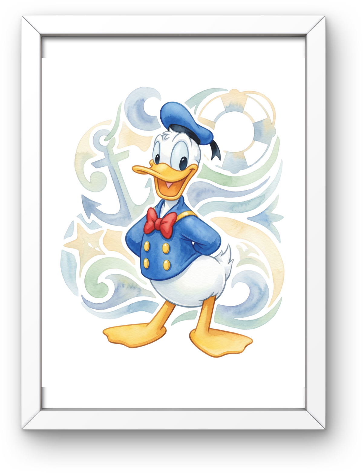Donald Duck A4 Print
