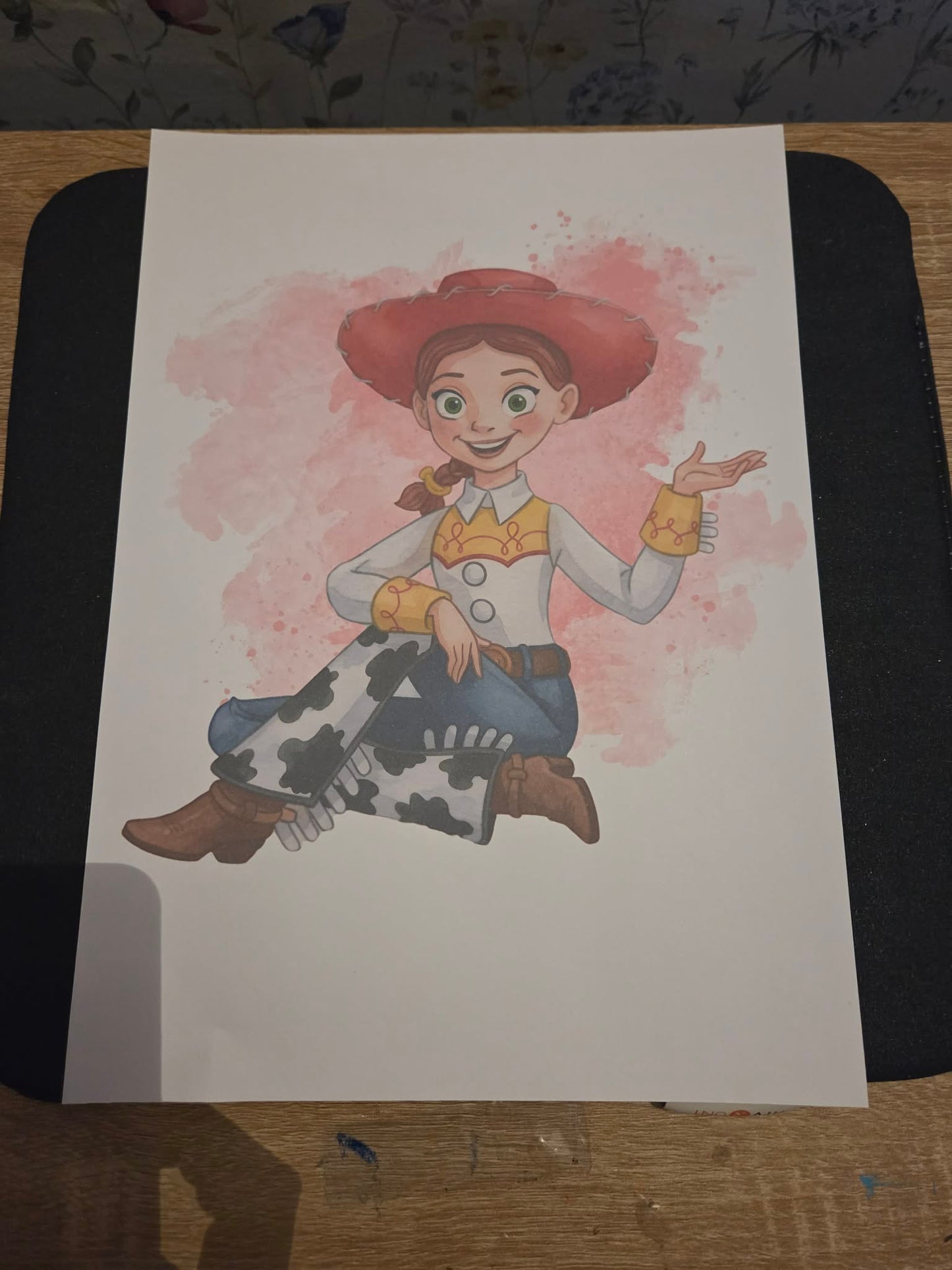 Cowgirl Inspired A4 Print