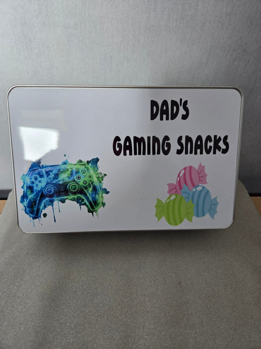 Dad’s Gaming Snacks Tin