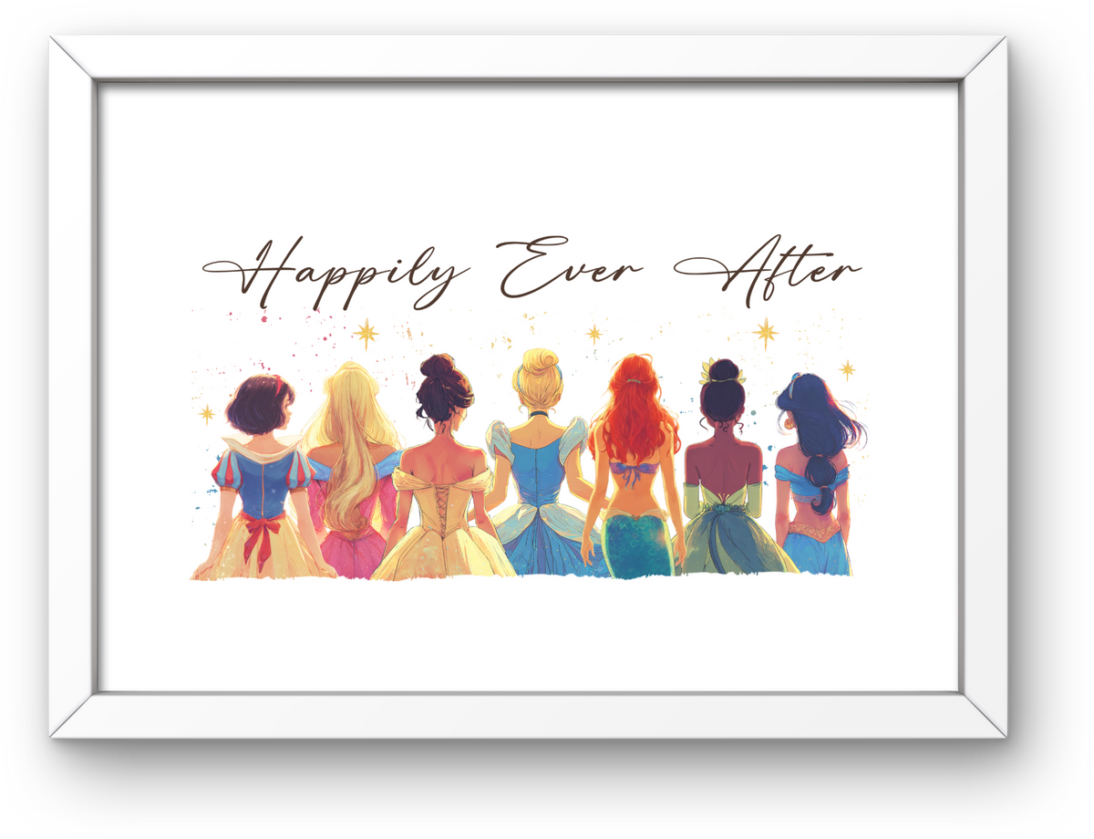 Princess A4 Print