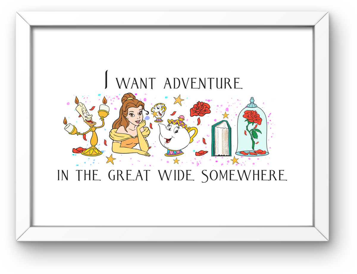 Belle A4 Print
