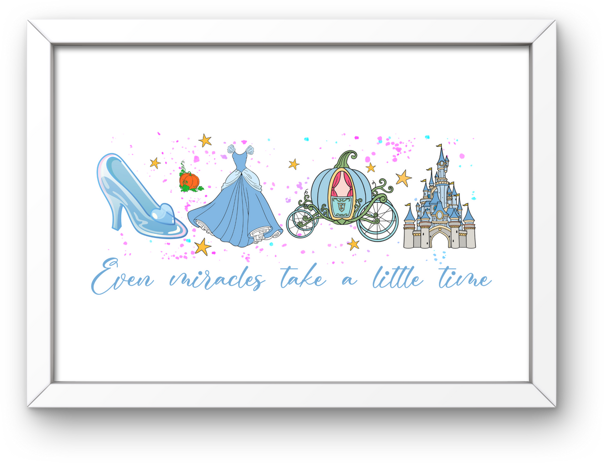 Cinderella A4 Print