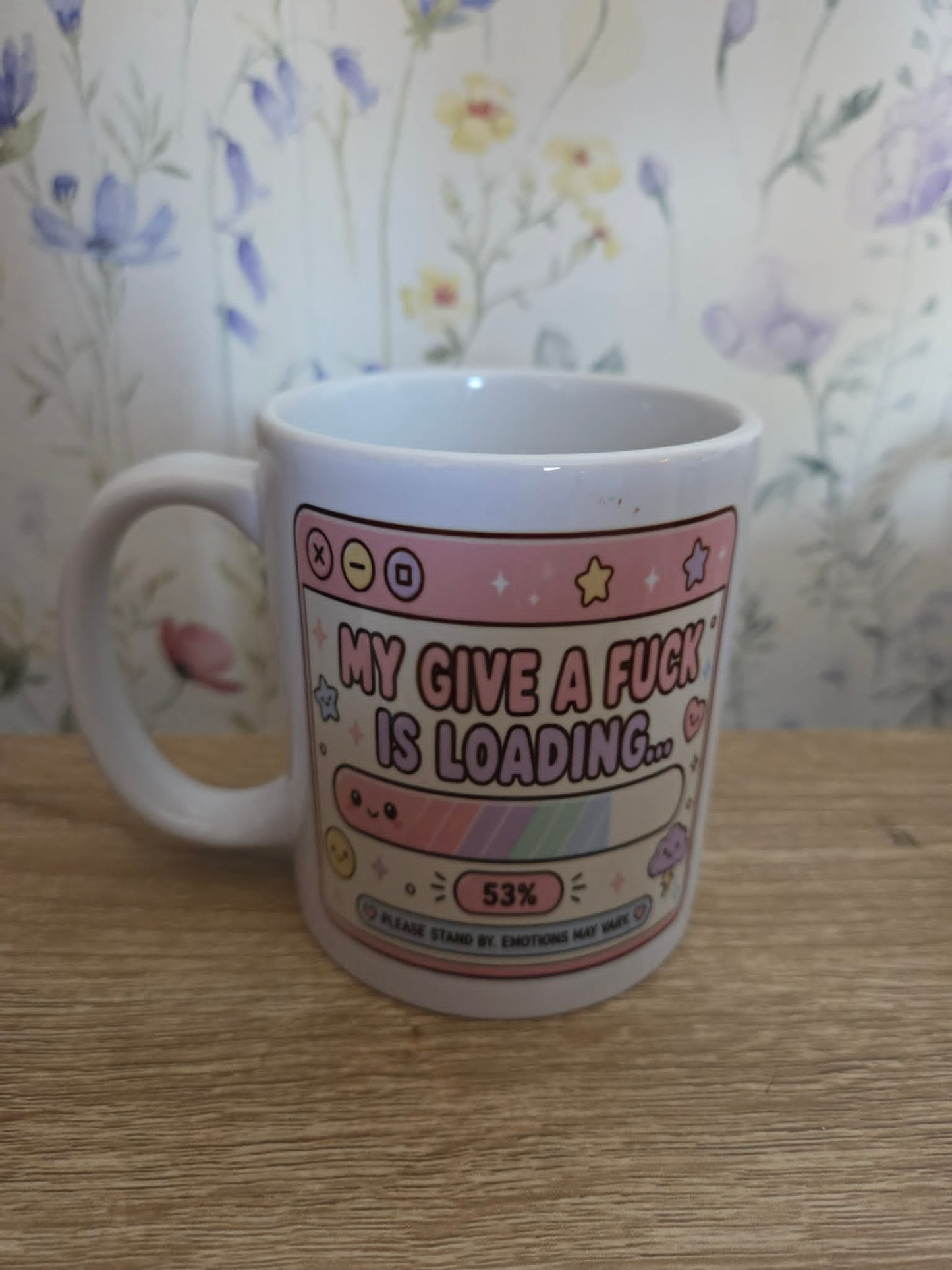 "My Give a Fk Is Loading..." Funny Coffee Mug
