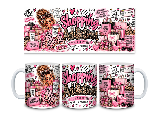 💕 Shopping Addiction Mug 🛍️