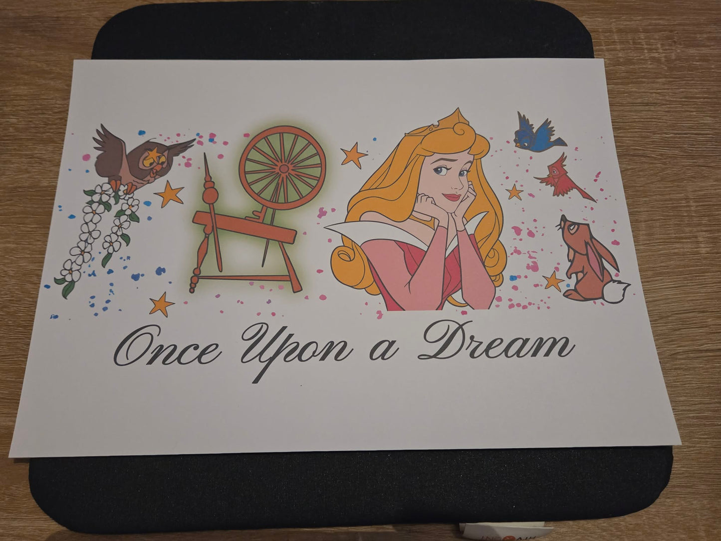 Sleeping Princess Inspired A4 Print