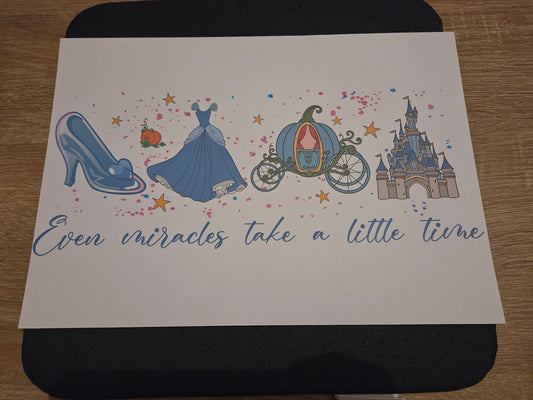 Princess Inspired A4 Print