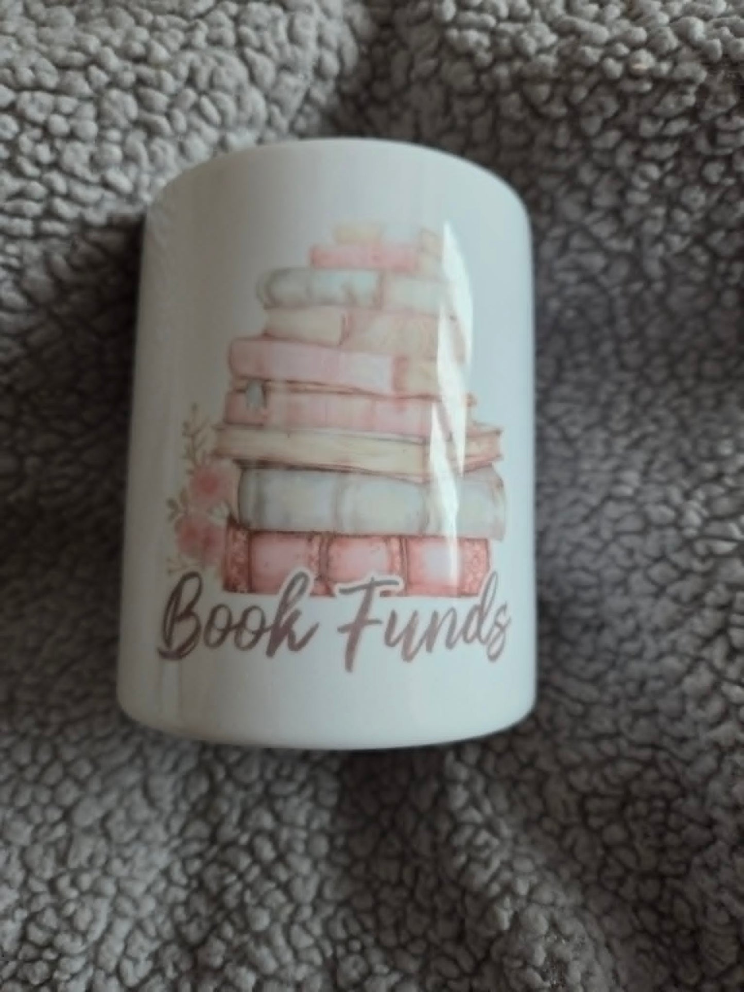 Book Fund Money Jar