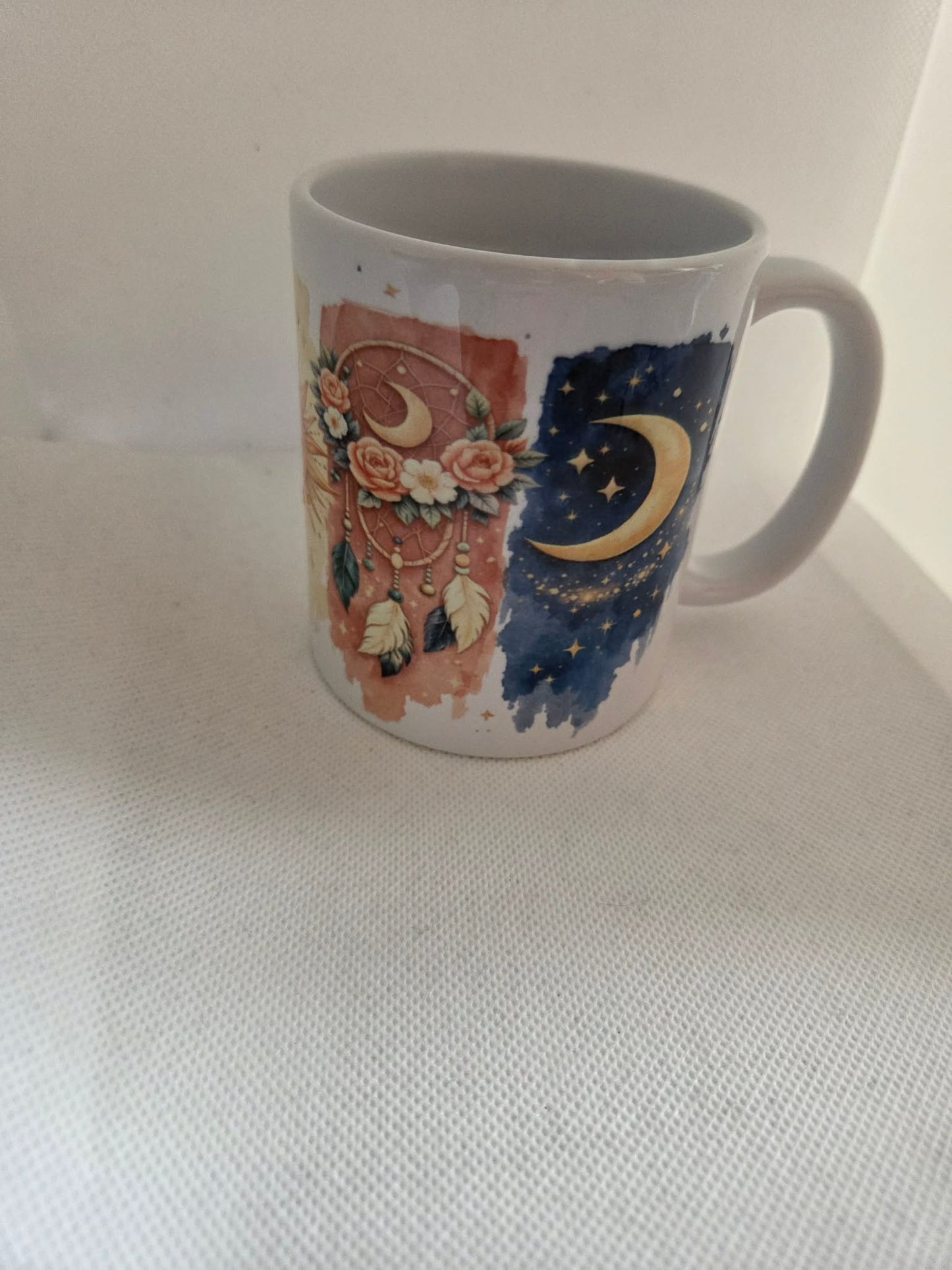Boho Moon, Butterfly & Dreamcatcher Mug