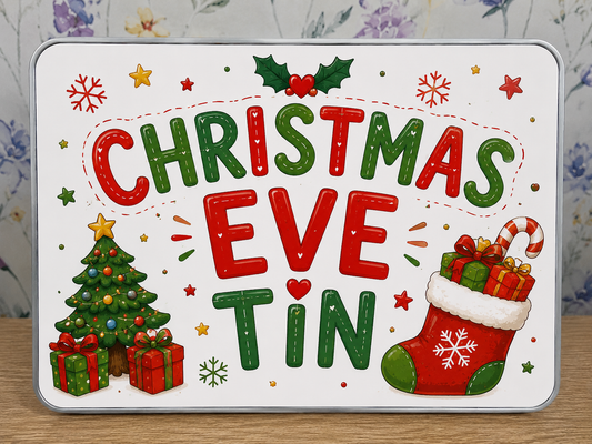 Christmas Eve Storage Tin
