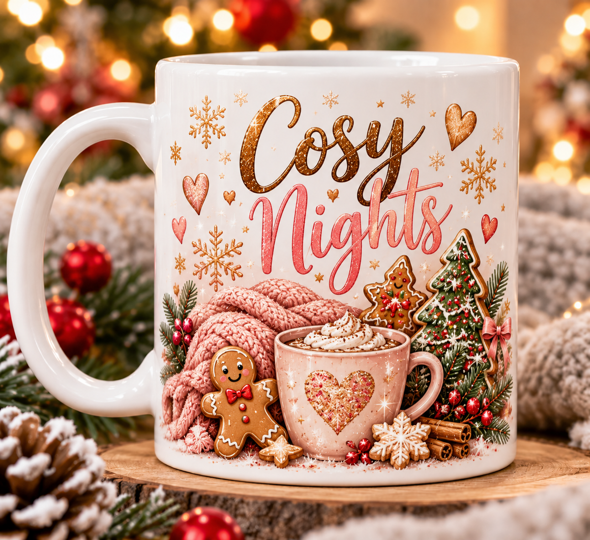 🎄 Cosy Nights Christmas Mug