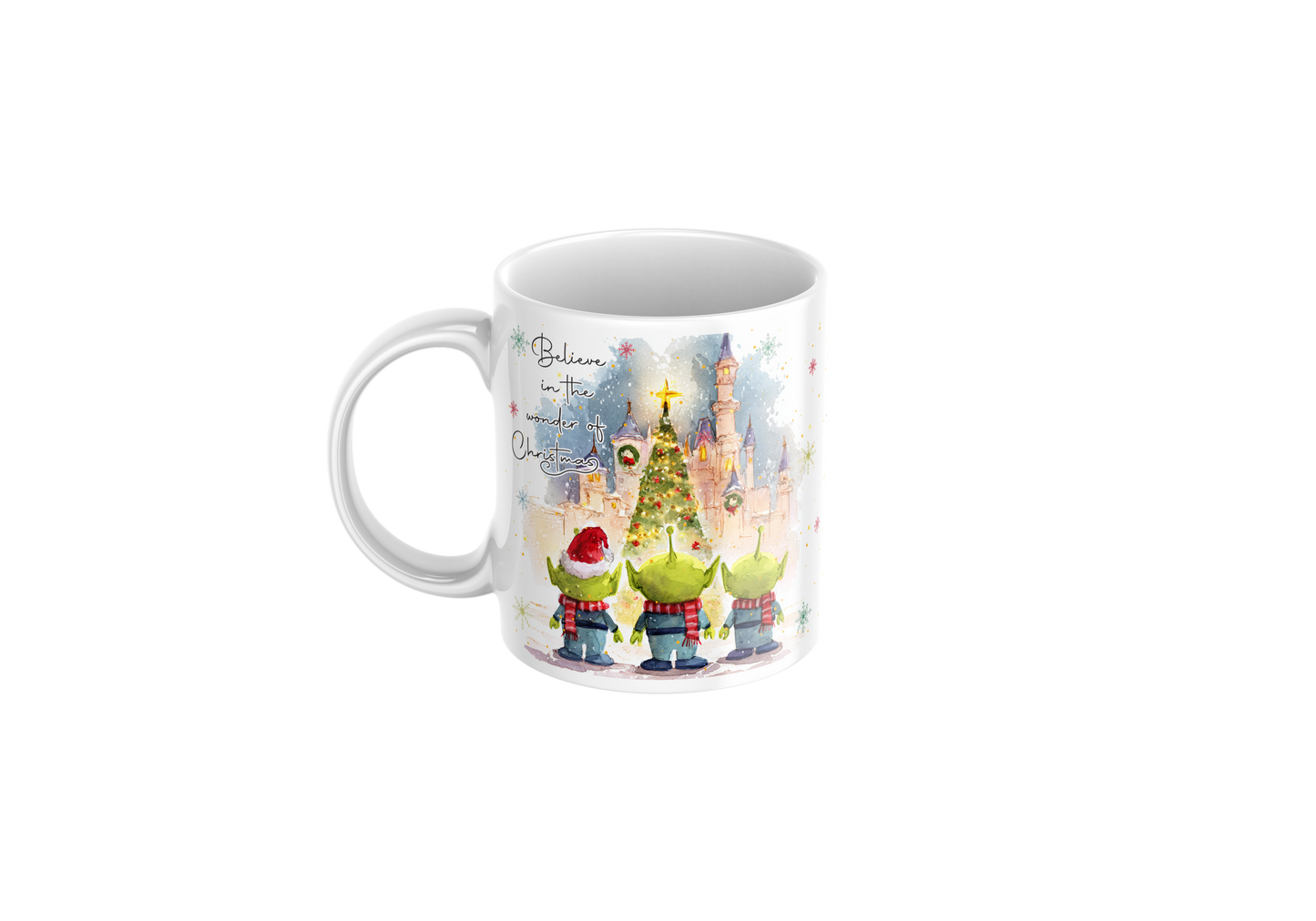 Toy Story Alien Inspired Christmas Mug