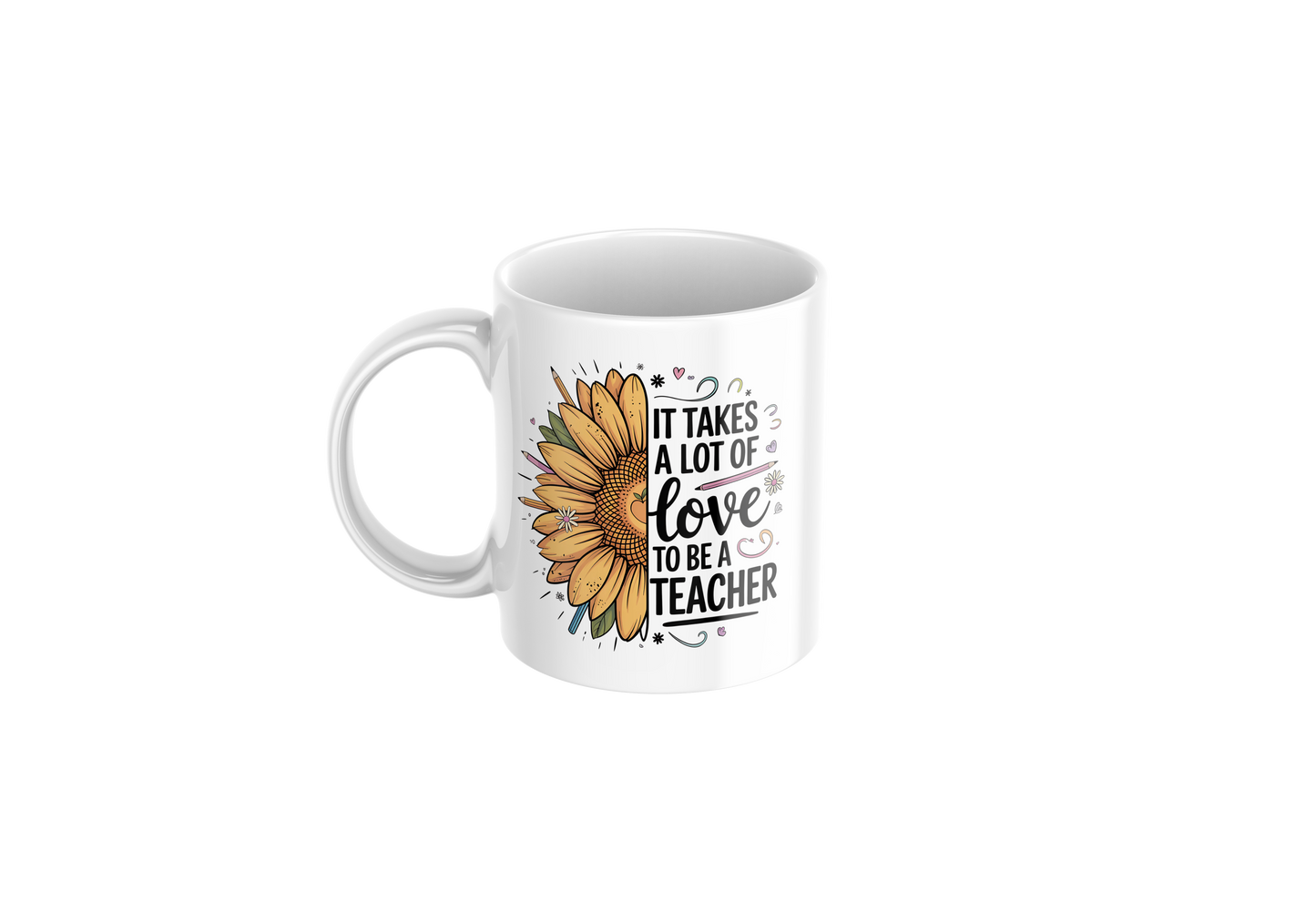 Teacher Sunflower Mug