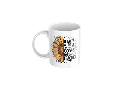 Teacher Sunflower Mug