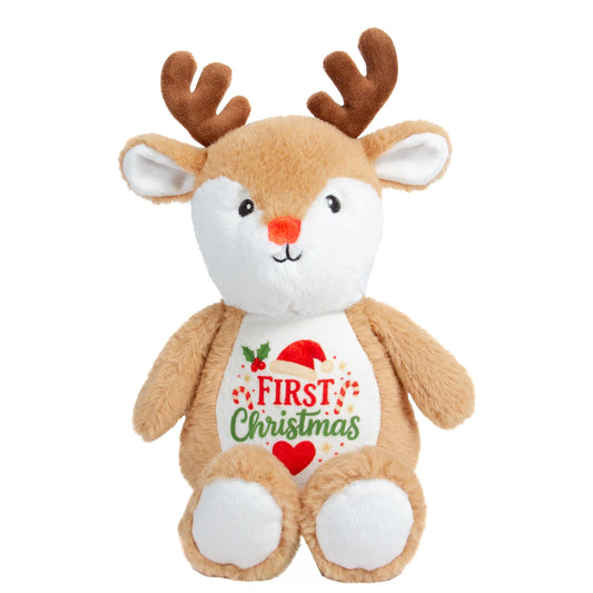 Personalised Christmas Reindeer Teddy