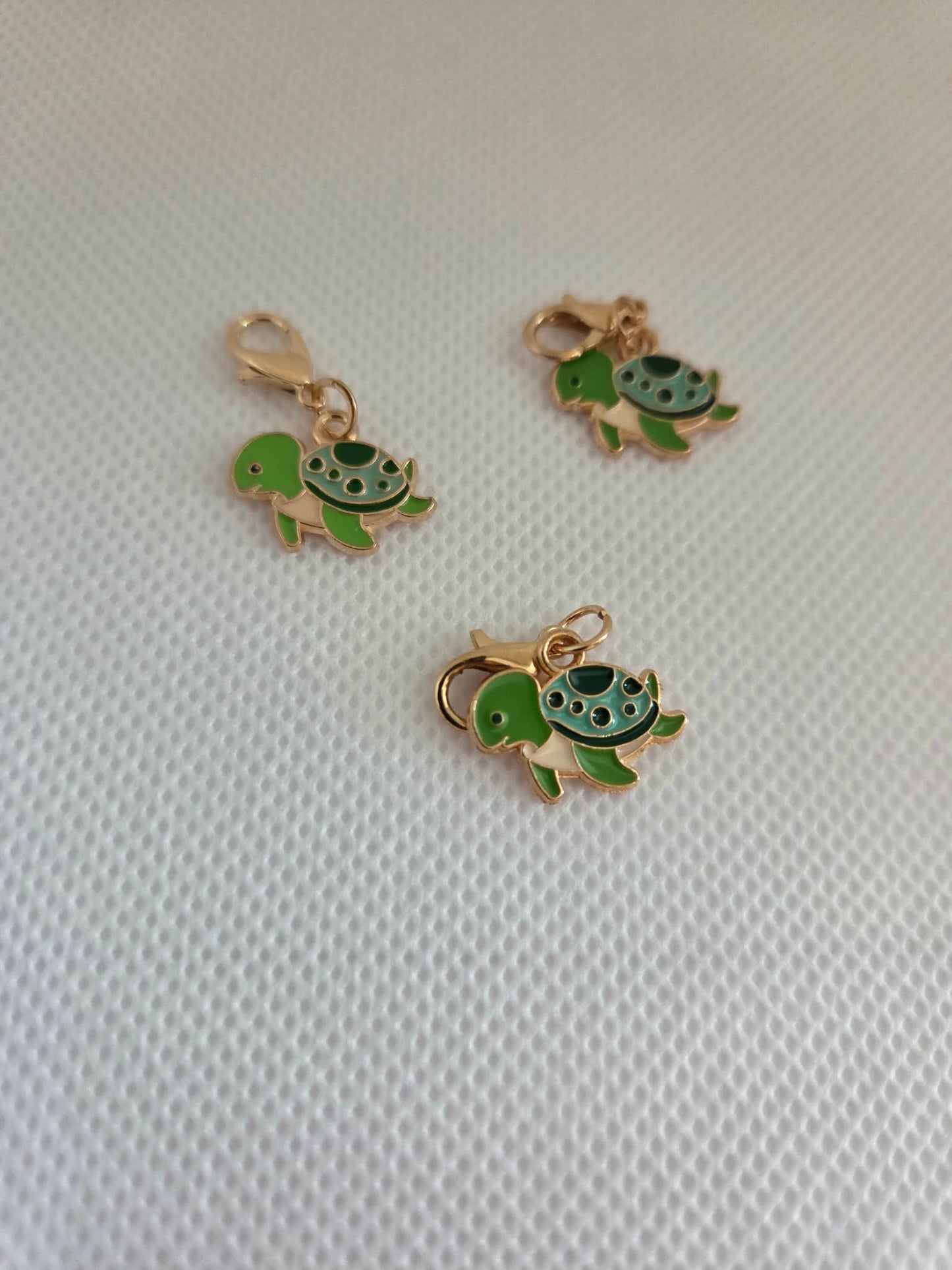 Cute Turtle Clip-On Charm
