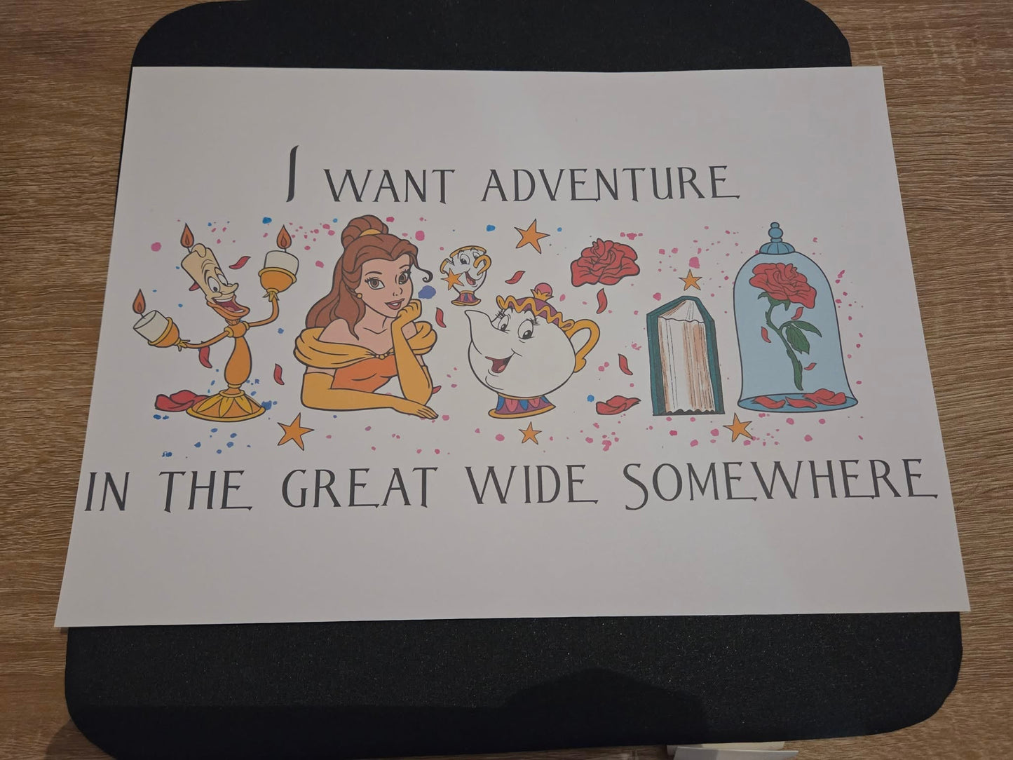 Adventure Awaits Inspired A4 Print