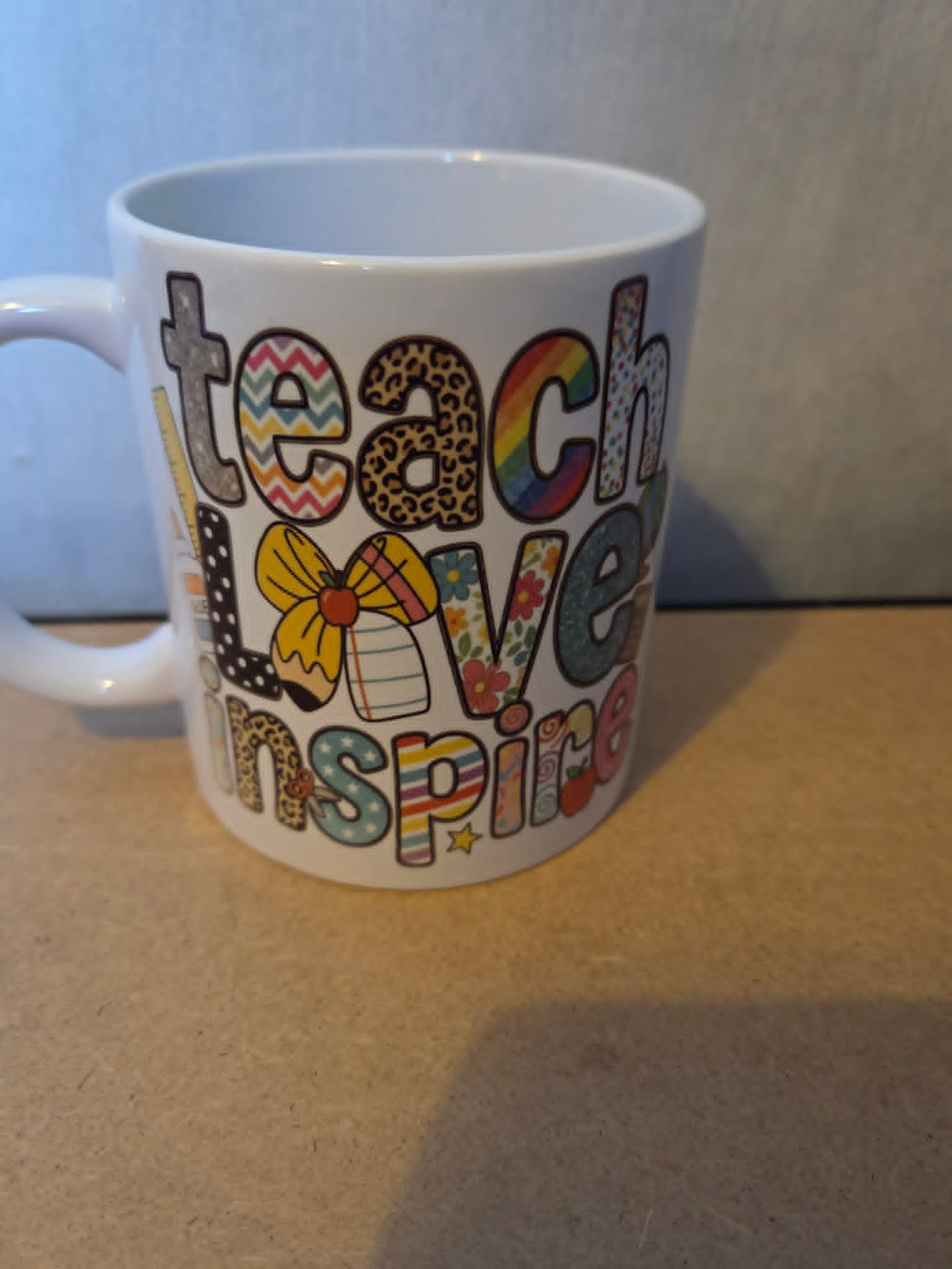 Teach Love Inspire Teacher Mug
