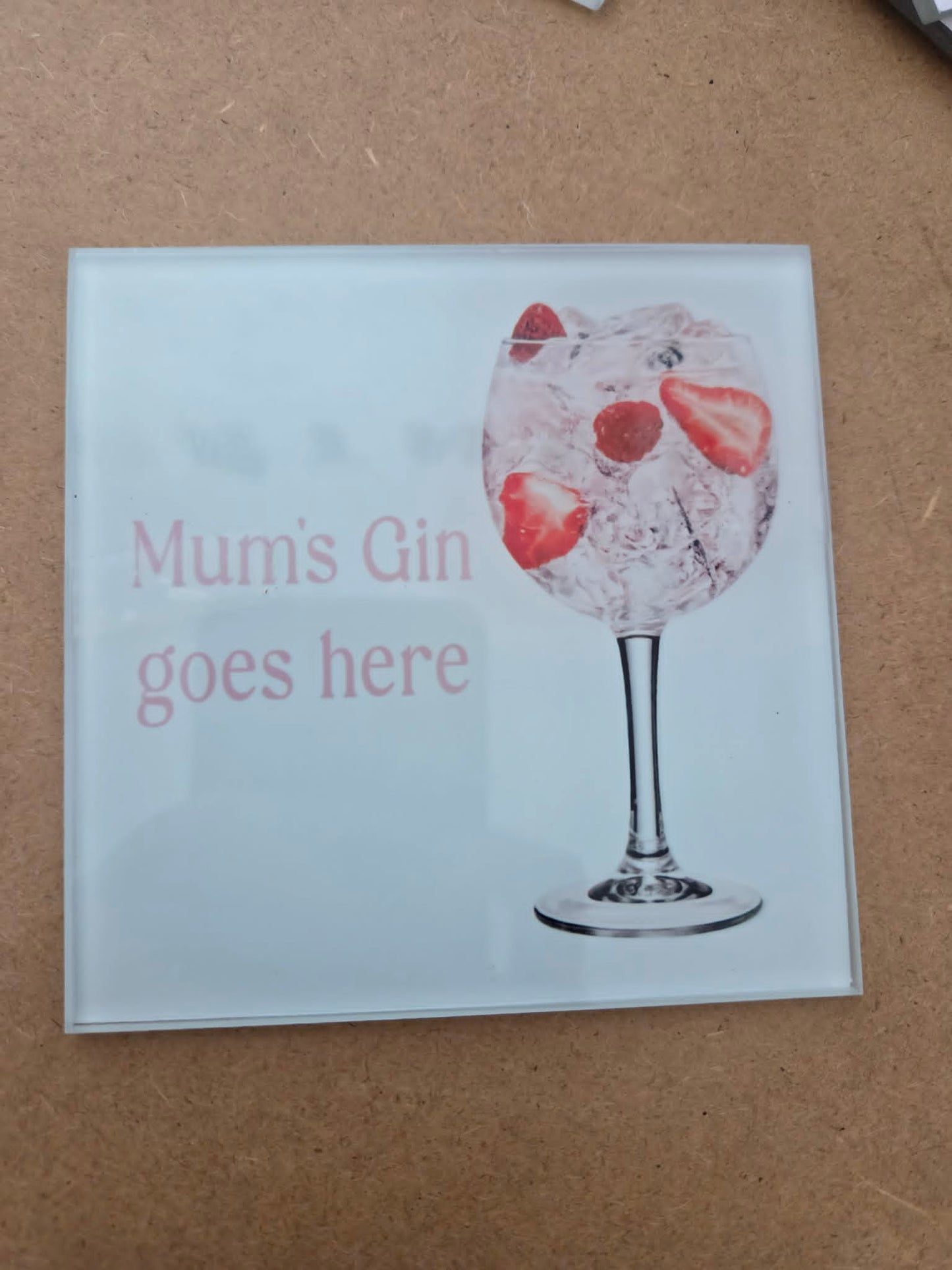 Mums Gin Coaster
