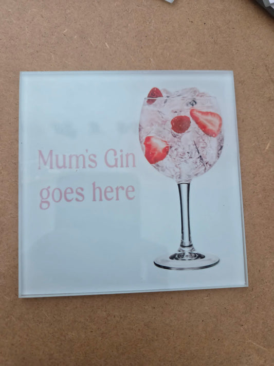 Mums Gin Coaster
