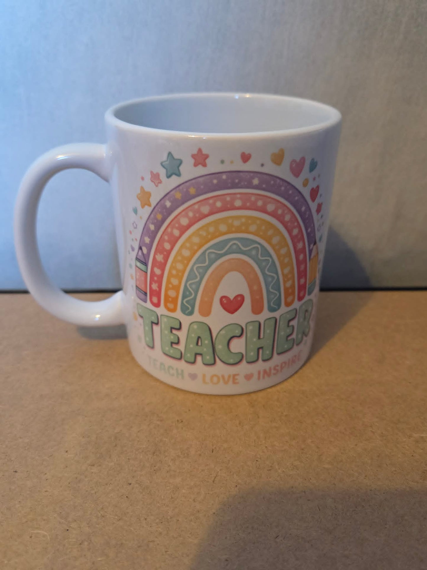 Teacher Rainbow Mug